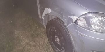 Accidente ruta 73 ( foto: bomberos San Francisco de Bellocq)