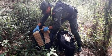 Secuestran más de 59 kilos de marihuana en Eldorado\u002E
