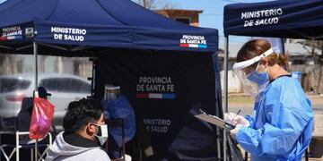 Santa Fe notificó nuevo récord de casos de coronavirus con 1149 (Gobierno de Santa Fe)