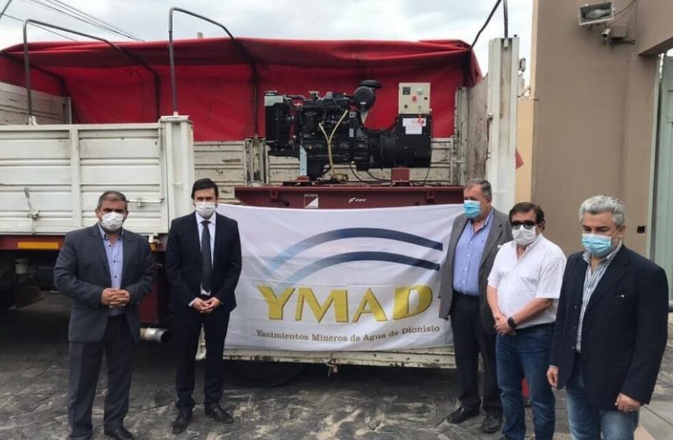 El Ministerio de Seguridad recibió la donación de un grupo electrógeno