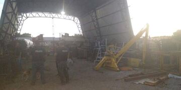 Se trata de una laminadora, robada en una metalúrgica de la zona\u002E (Flash 24)