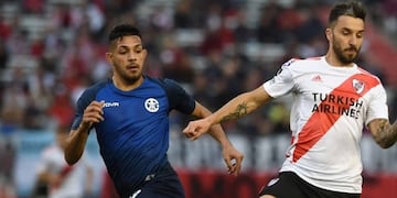 Sólida tarea de Medina ante su ex club, y el agradecimiento para el Millo\u002E