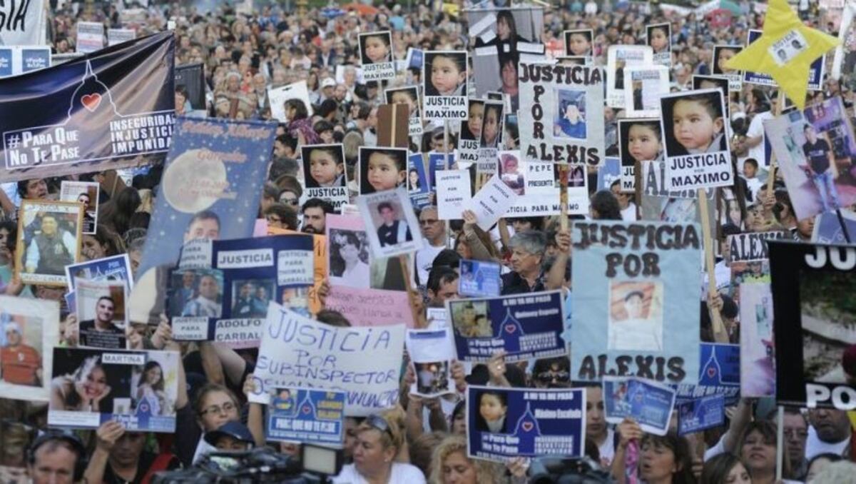 Marcha por la inseguridad\u002E