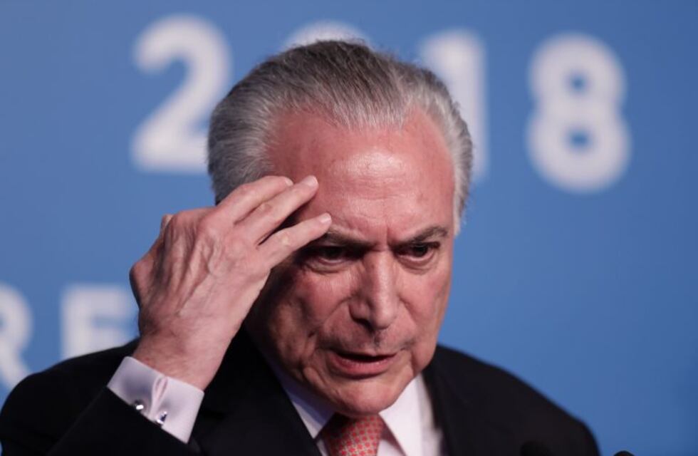 Arrestaron al expresidente brasileño Michel Temer por el caso vinculado a Lavo Jato