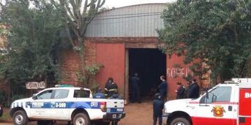 Allanaron la gomería de Milton Schneider\u002E (Foto: El Territorio)