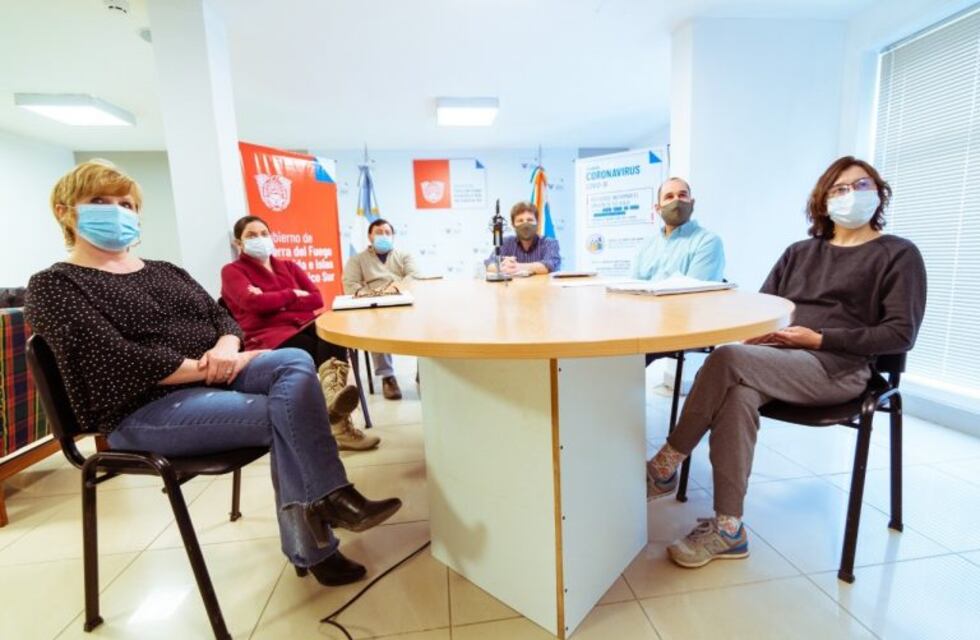 Asesores de Alberto Fernández analizaron la situación epidemiológica de Tierra del Fuego