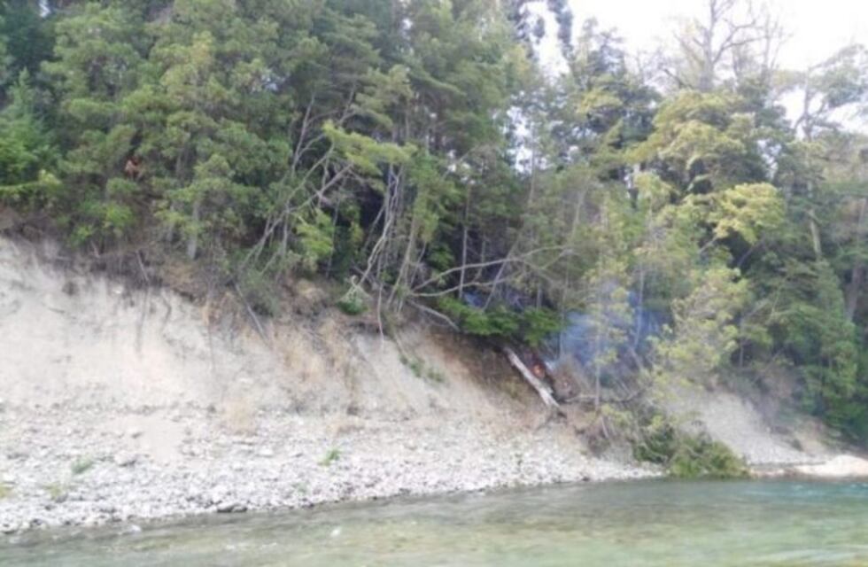Un nuevo incendio azotó Lago Puelo