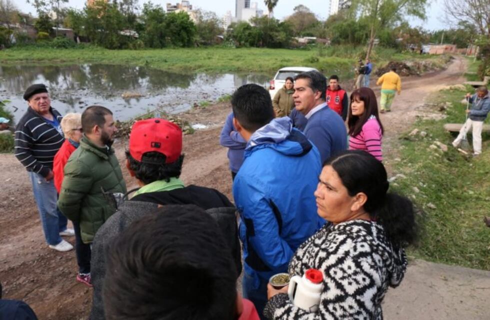Se avanza en una limpieza integral y recuperación de la laguna en Villa Odorico