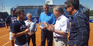 El gobernador Schiaretti recorrió el predio del Córdoba Open\u002E