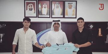 Presentación de Álvarez Suárez en Emiratos Árabes, otra vez compañero con Nico Giménez\u002E