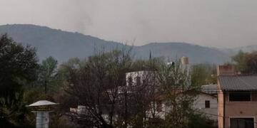 Incendio en la zona sur de Villa Carlos Paz\u002E