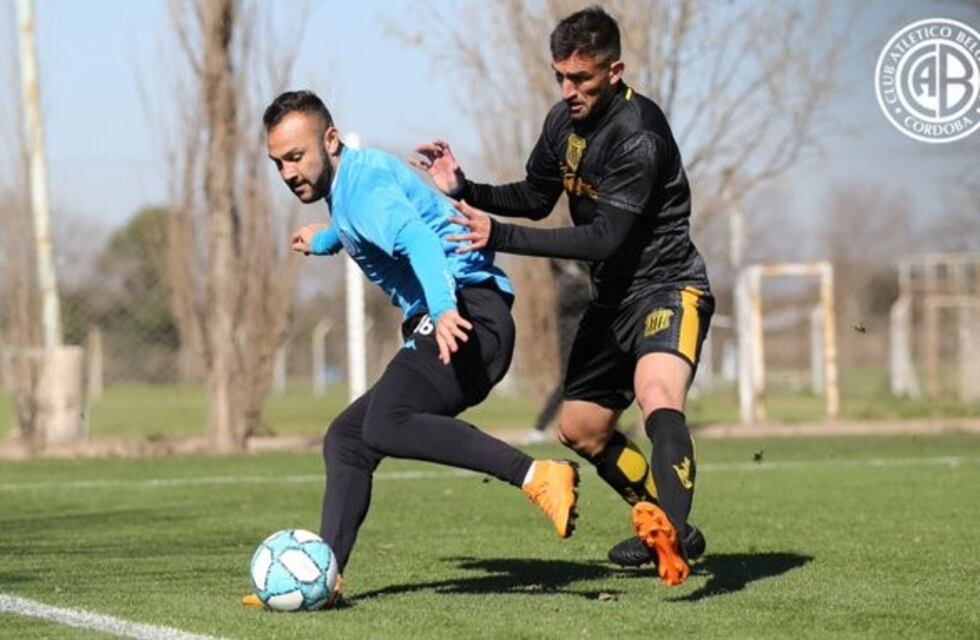 Los once de Belgrano para la presentación en el Gigante de Alberdi