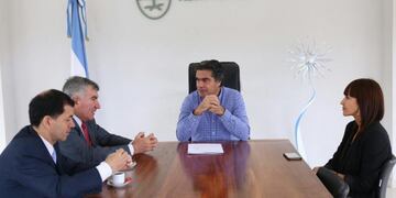Capitanich recibió al cónsul de Paraguay Luis Alberto Larré del Puerto\u002E