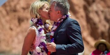 Casamientto anddino de Gerardo Morales y Tulia Snopek