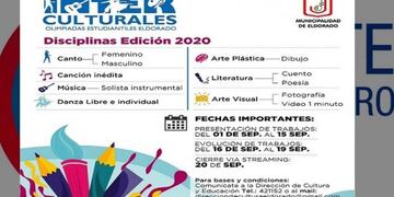 Olimpiadas Estudiantiles Culturales: se encuentran abierta las inscripciones