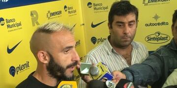 Pinola hablu00f3 despuu00e9s del amistoso ante Vu00e9lez.