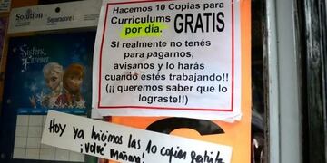 Librería solidaria: hacen copias de CV gratis para quienes no pueden pagarlas (Foto: Jonatan Moreno/Crónica)