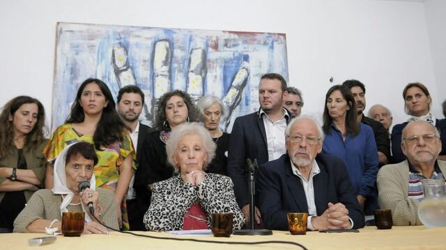 DYN39, BUENOS AIRES 03/05/2017, LA PRESIDENTA DE ABUELAS DE PLAZA DE MAYO, ESTELA DE CARLOTTO, ASEGURu00d3 HOY QUE LOS ORGANISMOS DE DERECHOS HUMANOS AGOTARu00c1N