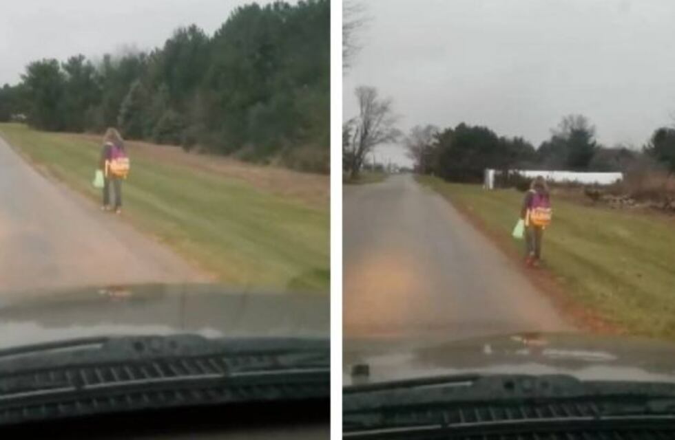 Obligó a su hija a caminar 8 km por hacer bullying en la escuela