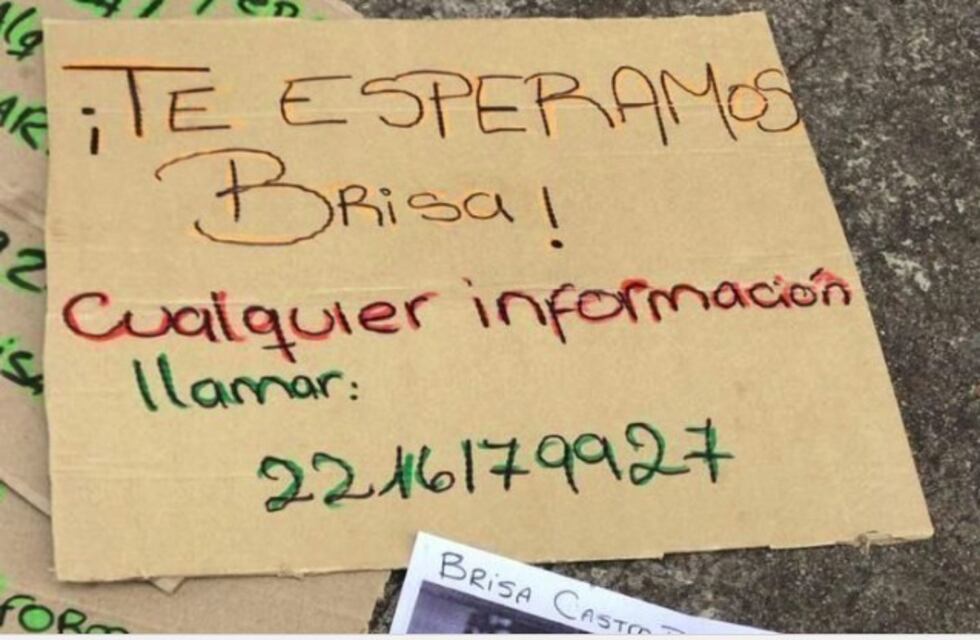 Compañeros de Brisa Castro marcharán para pedir su aparición