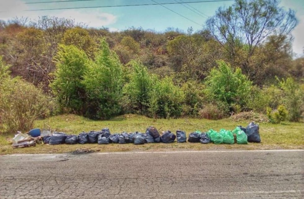 Le quitaron más de 80 bolsas de residuos a una Reserva Natural en Carlos Paz