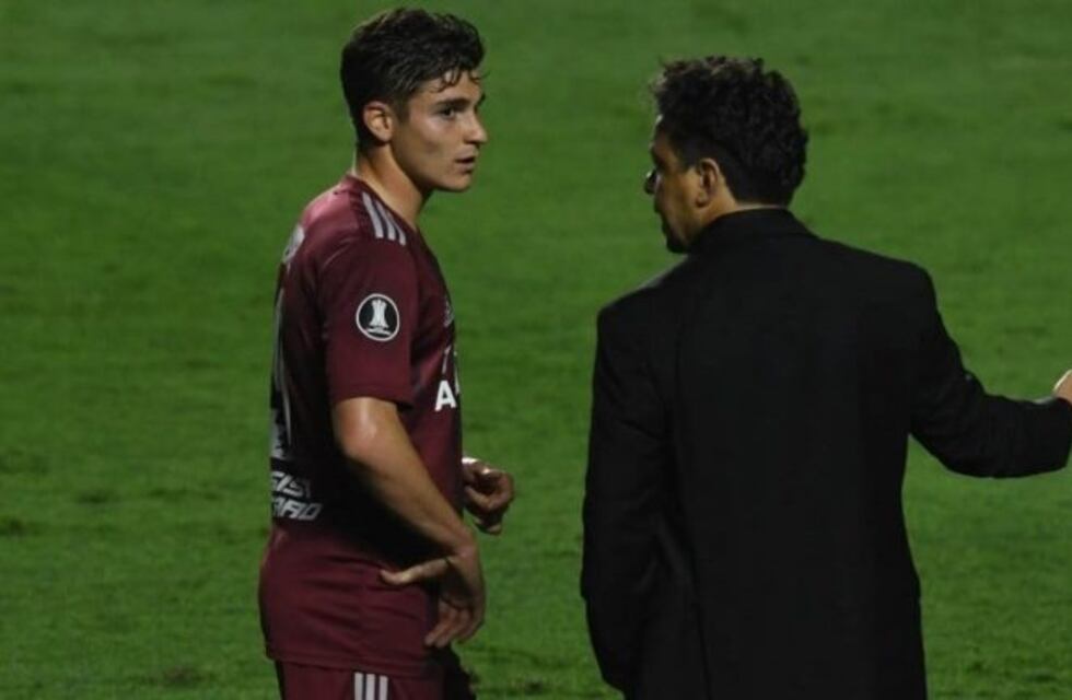 Julian Álvarez desde el arranque para River Plate ante San Pablo