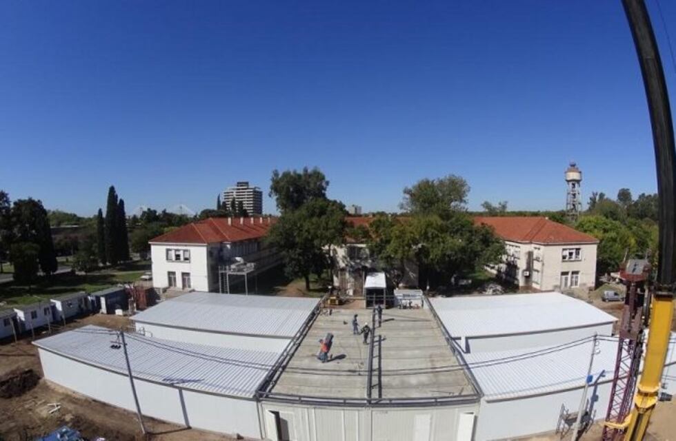 Prometen equipar el Hospital Modular de Baigorria recién en diez días
