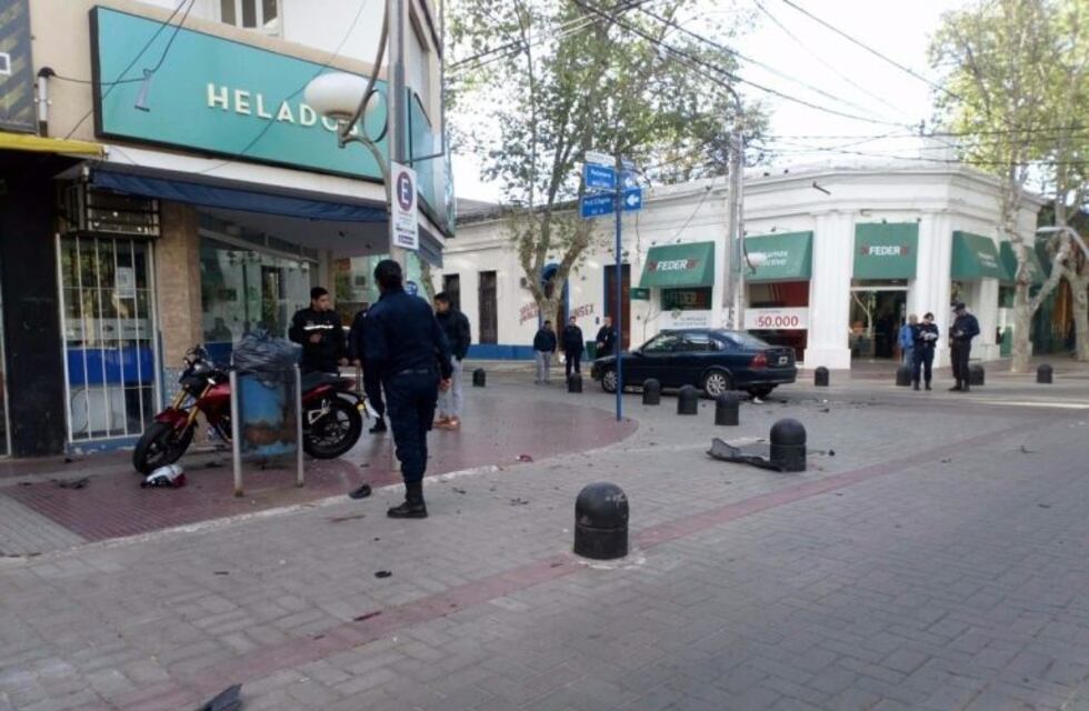 Un motociclista perdió el pie en un accidente en Villa Mercedes