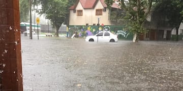 Anegamientos en Catamarca y Alsina