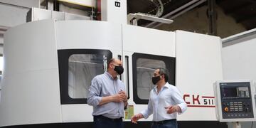 Perotti sobre el desarrollo de ferrocarriles (Prensa Gobernación)