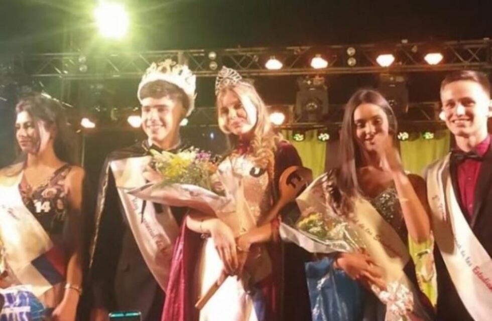 El rey de los estudiantes de Misiones es de Iguazú y la reina de Alem