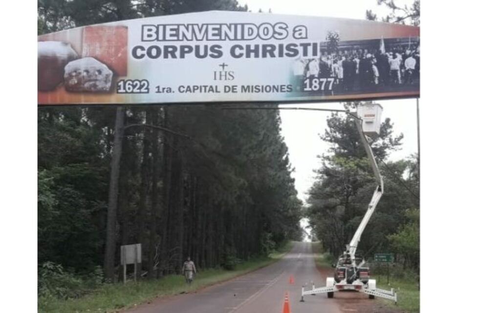 Energía de Misiones habilitó una nueva línea de 8 kilómetros en Corpus