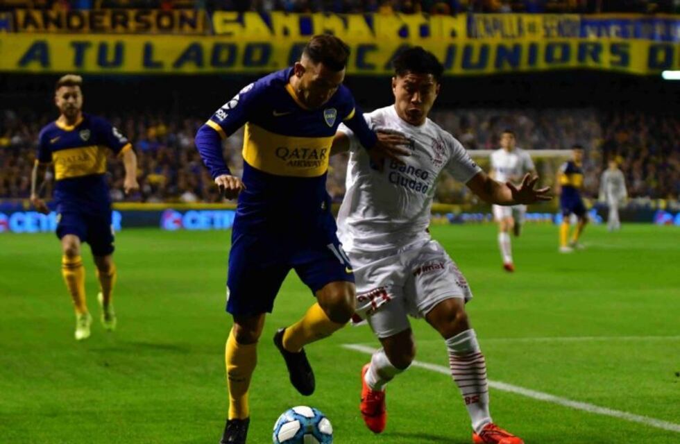 Boca no pudo con Huracán: empató sin goles en su debut de la Superliga