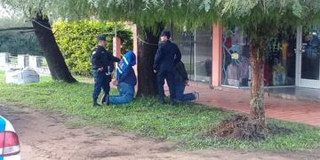 Detuvieron al principal sospechoso por el ataque a balazos frente al Congreso (Foto: Policía de Entre Ríos)