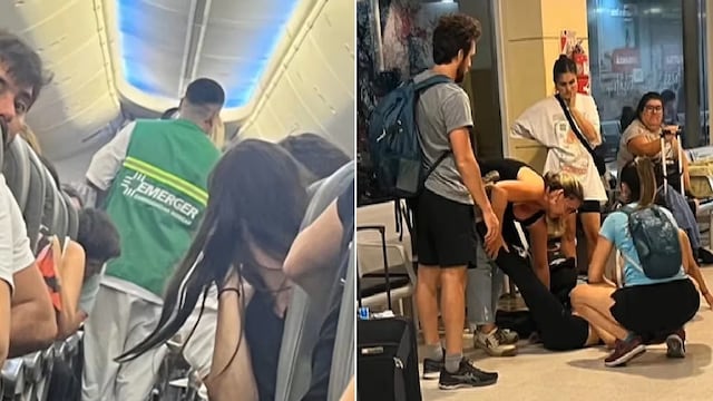 Pánico en avión de Aerolíneas Argentinas que aterrizó de emergencia: “Olor a quemado y combustible” (Gentileza)