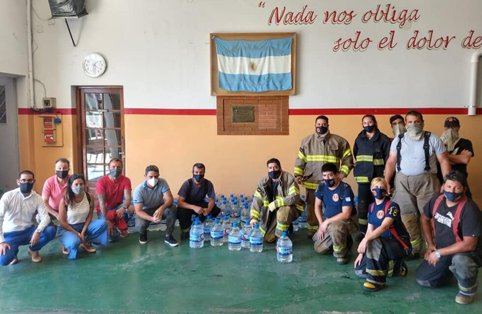 Los bomberos de Punta Alta buscan nuevos socios y también recibieron donaciones