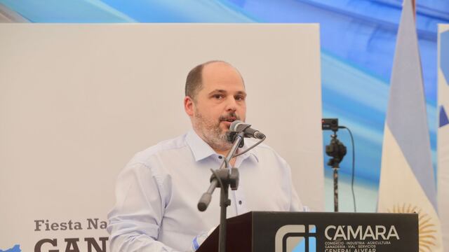 Jorge Noguerol, presidente de la Cámara de Comercio de General Alvear.