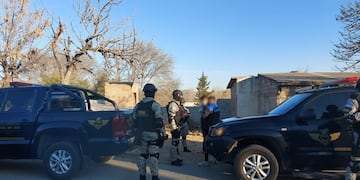 Patrullajes de control y vigilancia antinarcóticos en la ciudad de Villa Carlos Paz.