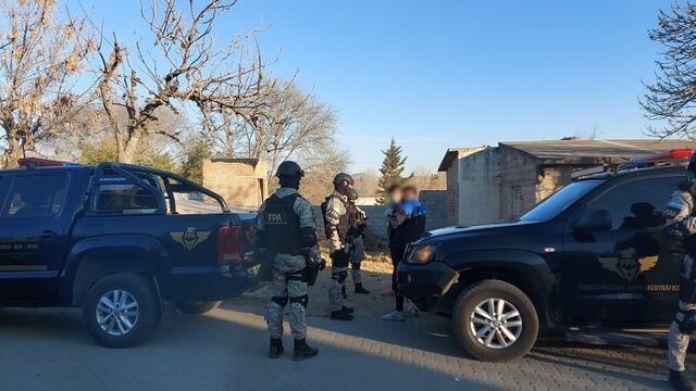 Patrullajes de control y vigilancia antinarcóticos en la ciudad de Villa Carlos Paz.