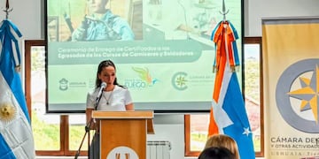 Secretaria de las Mujeres, Géneros y Diversidades de la Municipalidad de Ushuaia, Alejandra Vuoto.