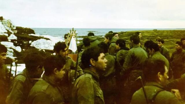 “Virgen de la Trinchera”. Recorre algunas localidades del sur de Córdoba (Archivo).