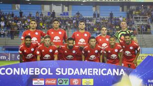 La formación de Belgrano que visita a Delfín en la segunda fecha de la Copa Sudamericana (Prensa Belgrano).