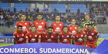 La formación de Belgrano que visita a Delfín en la segunda fecha de la Copa Sudamericana (Prensa Belgrano).
