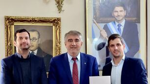 uan Manuel Martínez Saliba, Fabián Bastía y Leonardo Viotti