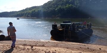 Las bombas extractoras quedaron por fuera del agua