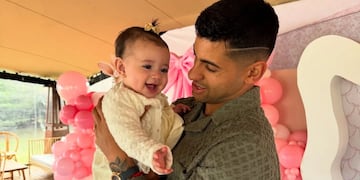 El tierno momento que compartió Cuti con su hija, Lucy.