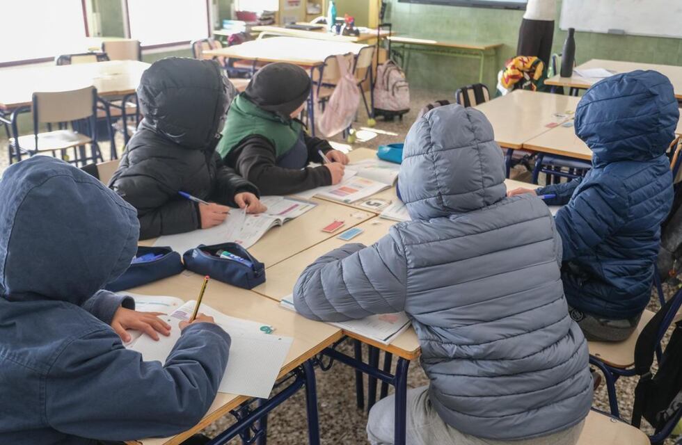 Alerta por la ola de frío: podrían suspender las clases hasta que mejoren las condiciones