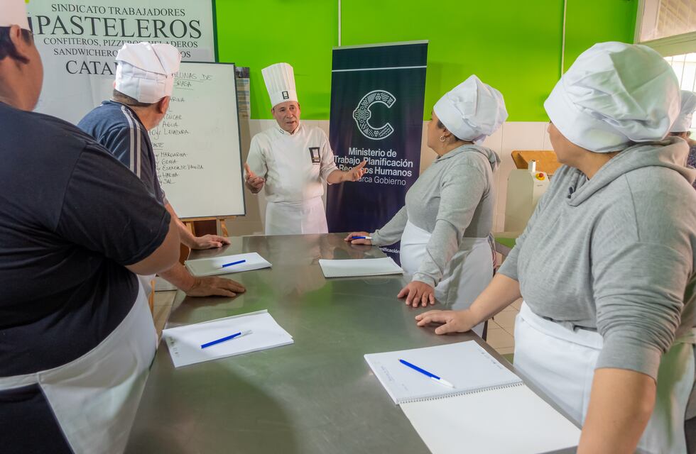 Catamarca fortalece la formación laboral en el sector gastronómico