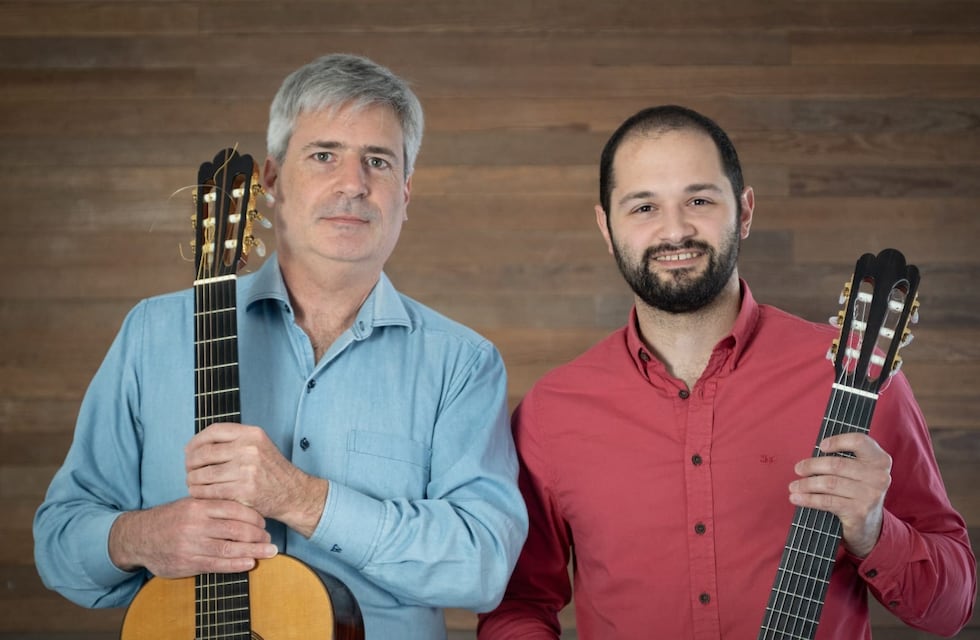 Concierto de guitarra de Liva - Etcheverry en el Conservatorio de Música de Tres Arroyos