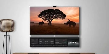 Así es el televisor de que Telly regala a cambio de ver publicidad. Foto: Los Andes.